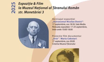 MNȚR găzduiește două evenimente culturale de excepție: expoziția „Astronomul Nicolae Donici” și proiecția de film „Maria Cebotari – Aria”