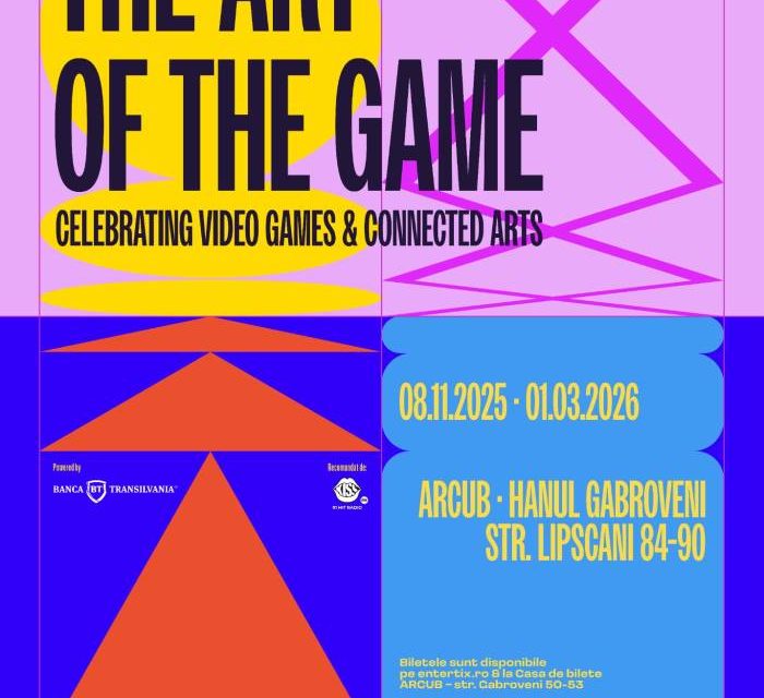 The Art of the Game – primul eveniment cultural de anvergură dedicat jocurilor video și artelor conexe, își deschide porțile pe 8 noiembrie la ARCUB – Hanul Gabroveni