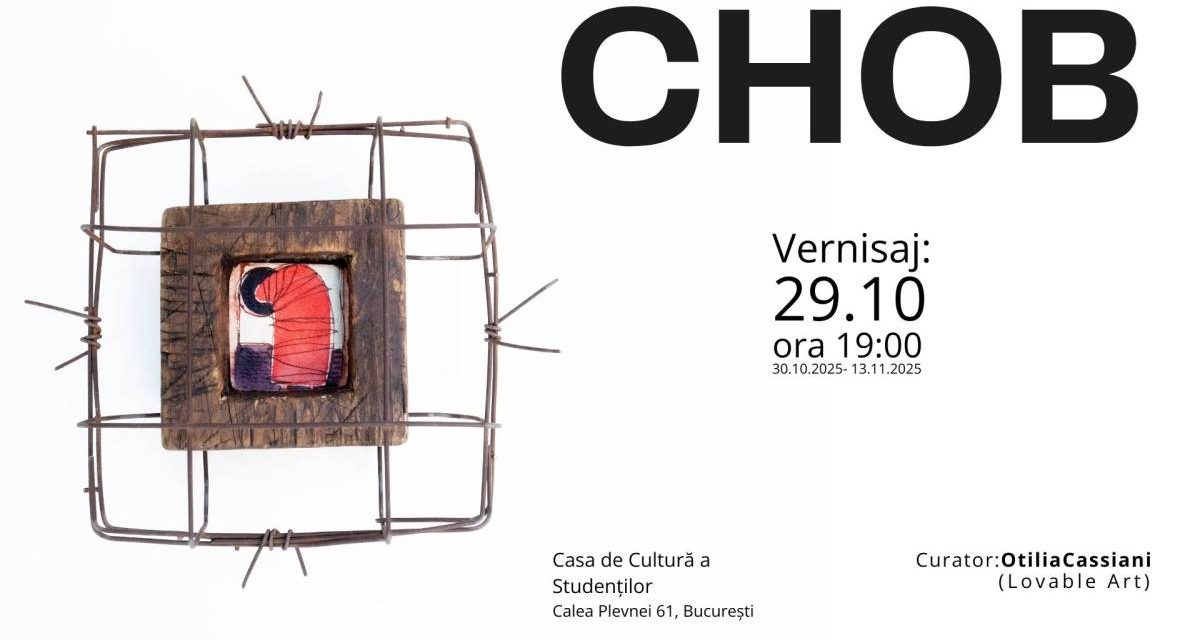Casa de Cultură a Studenților București și Fotogeografica vă invită la vernisajul expoziției personale CHOB – „Pe unde umbli, visule?”