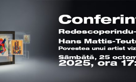 Conferința „Redescoperindu-l pe Hans Mattis-Teutsch. Povestea unui artist vizionar” la Muzeul de Artă Brașov