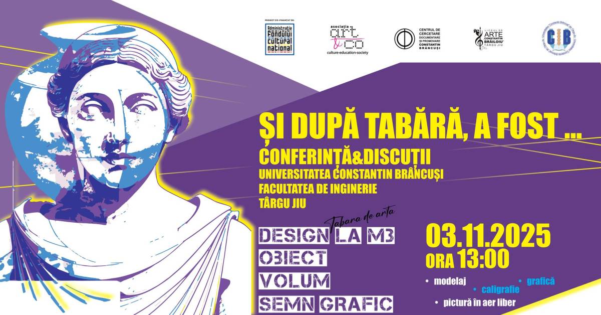 Eveniment de închidere a proiectului „DESIGN la M3 – Obiect, Volum, Semn Grafic” @ Universitatea „Constantin Brâncuși” din Târgu Jiu – Facultatea de Inginerie