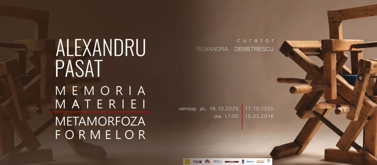 Expoziție „Alexandru Pasat Memoria materiei, metamorfoza formelor” @ Muzeul de Artă Craiova