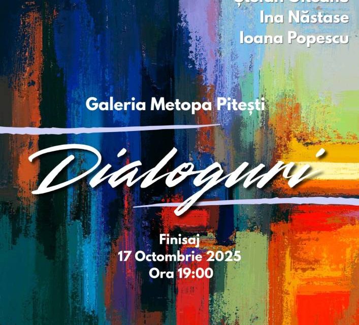 Expozitie de artă religioasă contemporană și pictură laică “Dialoguri” @ Galeria de Artă Metopa din Pitești