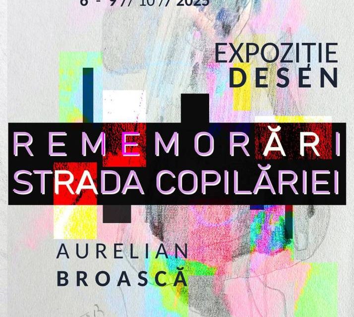 Expoziție de desen Aurelian Broască „Rememorări – Strada copilariei” @ „U” Art Gallery, București