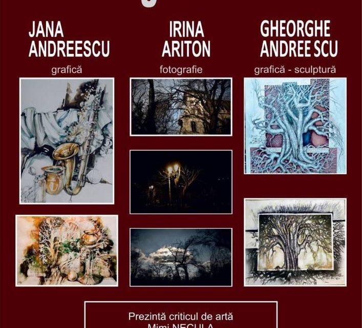 Expoziție „Imagini eseu”: Jana Andreescu, Irina Ariton Gheorghe Andreescu @ Centrul Cultural ART4ALL, București