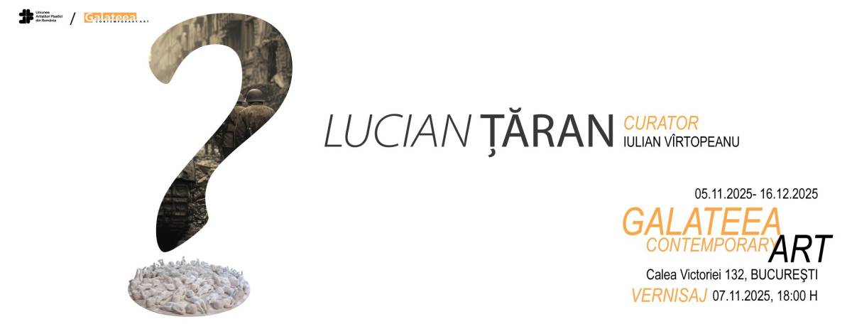Expoziție Lucian Țăran „?” @ Galeria Galateea Contemporary Art, Bucureşti