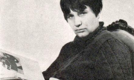 Maria Cocea în atelier 1970