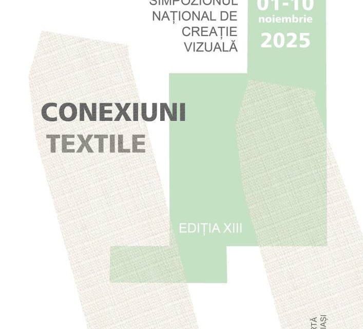 Simpozionul Național de creație vizuală „Conexiuni Textile” – ediția a XIII-a @ Galeria de Artă „Th. Pallady”, Iași