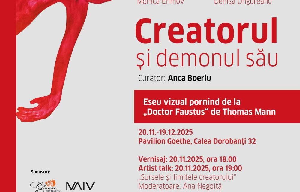 Expoziție „Creatorul și demonul său” – Eseu vizual inspirat de „Doctor Faustus” de Thomas Mann @ Goethe-Institut București
