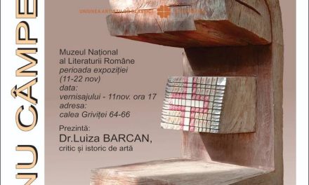 Expoziție Dinu Câmpeanu „(TRANS)FIGURĂRI” @ Muzeul Național al Literaturii Române, București