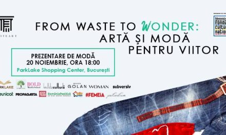 From waste to wonder: artă și modă pentru viitor – expoziție și prezentare de modă sustenabilă la ParkLake Shopping Center