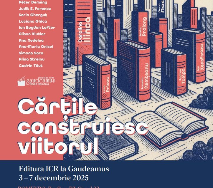 ICR la Gaudeamus 2025: „Cărțile construiesc viitorul”