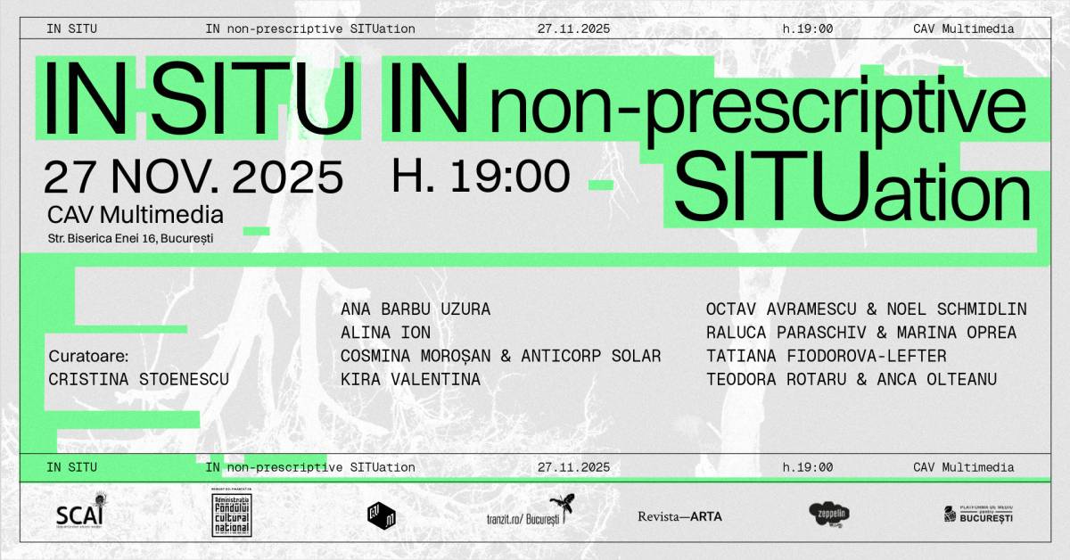 „Maidane, memorii, rezistențe: Practici colective IN SITU” @ Centrul Artelor Vizuale Multimedia (CAV)