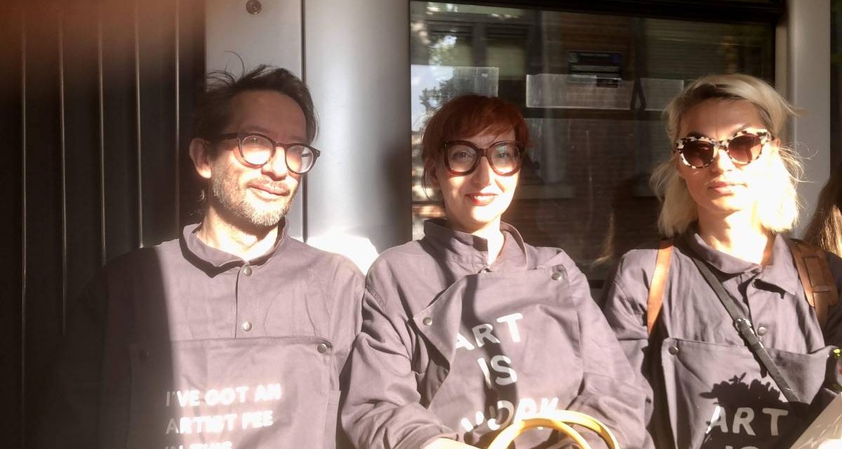 Lucrări performative ale Apparatus 22 la Centrul de Artă Modernă Gulbenkian, cu sprijinul ICR Lisabona