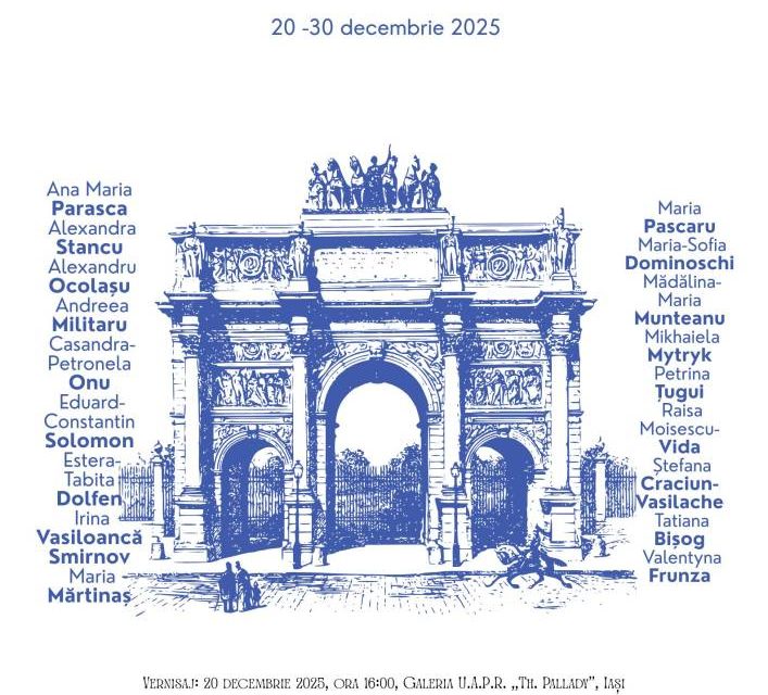 Expoziția studențiilor secțiilor Fine Arts Painting și Pictură din cadrul U.N.A.G.E. Iași la Galeria „Th. Pallady” a Uniunii Artiștilor Plastici din România Filiala Iași