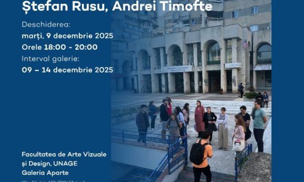 Expoziție de grup „Imperatives of Social Change/ Imperative ale Schimbării Sociale” @ Galeria Aparte, Facultatea de Arte Vizuale și Design, UNAGE