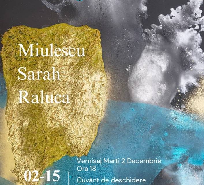 Expoziție de pictură Miulescu Sarah Raluca „Dialoguri interioare” @ Galeria PARK, Timișoara