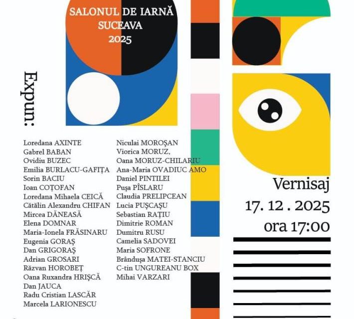 „Salonul de Iarnă Suceva 2025”, la Galeria de Artă „Ion Irimescu” din Suceava