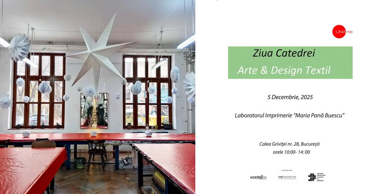 Ziua Catedrei Arte & Design Textil – 2025