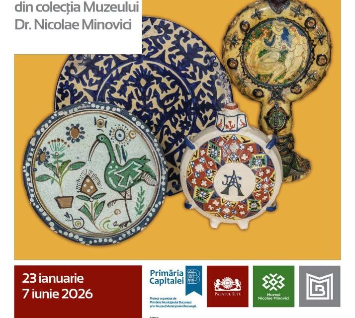Expoziție „Ceramică românească modernă din colecția Muzeului Dr. Nicolae Minovici” @ Muzeul Municipiului București – Palatul Suțu