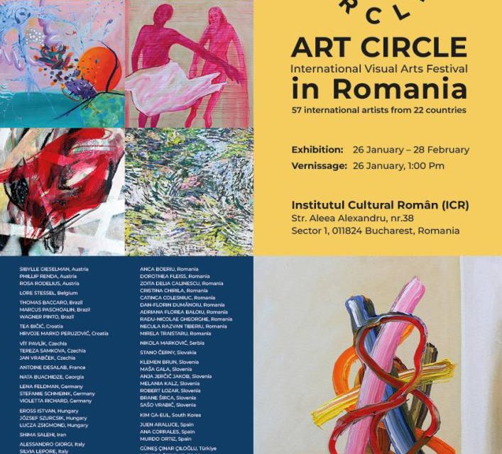 Expoziție retrospectivă dedicată programului ArtCircle Residence – o platformă de rezidență artistică organizată în Slovenia @ Sala Mare, Institutul Cultural Român