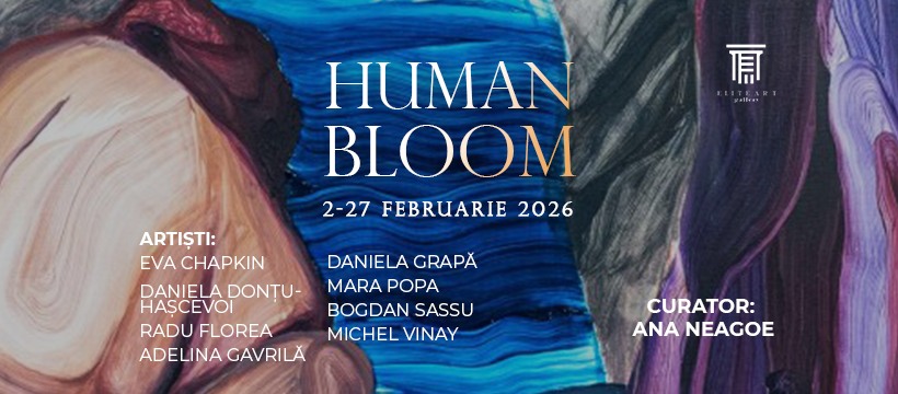 Human Bloom: o expoziție despre adaptabilitatea ființei umane @ Elite Art Gallery, București