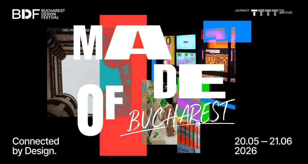 THE INSTITUTE lansează Bucharest Design Festival: cel mai mare festival creativ din și pentru București