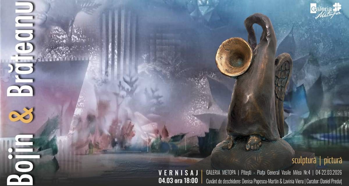 Expoziție Costin Brăteanu & Horia Bojin „Între sacru și mistic” @ Galeria de artă Metopa, Pitești