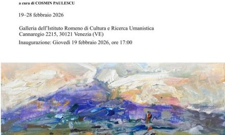 ELYSIUM, Expoziție de artă contemporană Vasile Fuiorea la Institutul Român de Cultură și Cercetare Umanistică de la Veneția