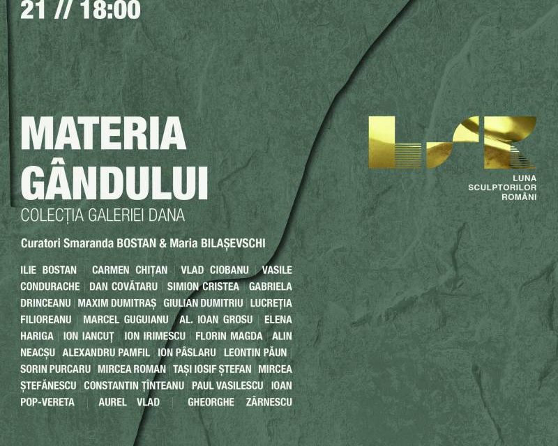 Expoziția „Materia gândului” lucrări din colecția Galeriei DANA, Iași