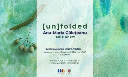 După un circuit național, prima expoziție a artistei Ana-Maria Gălețeanu se reîntoarce la Brașov