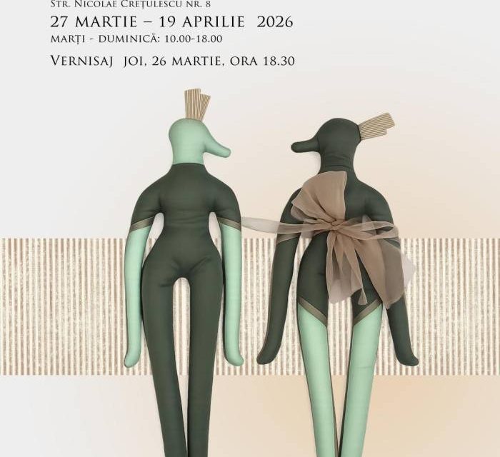 Expoziție Cristina Șerbu „CECI N’EST PAS UNE POUPÉE – Nepăpușile, între ceea ce simți și ceea ce ai putea deveni” @ Muzeul Național al Literaturii Române