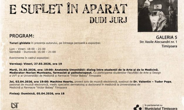 Expoziție de fotografie Dudi Jurj „E suflet în aparat” @ Galeria 5, Timișoara