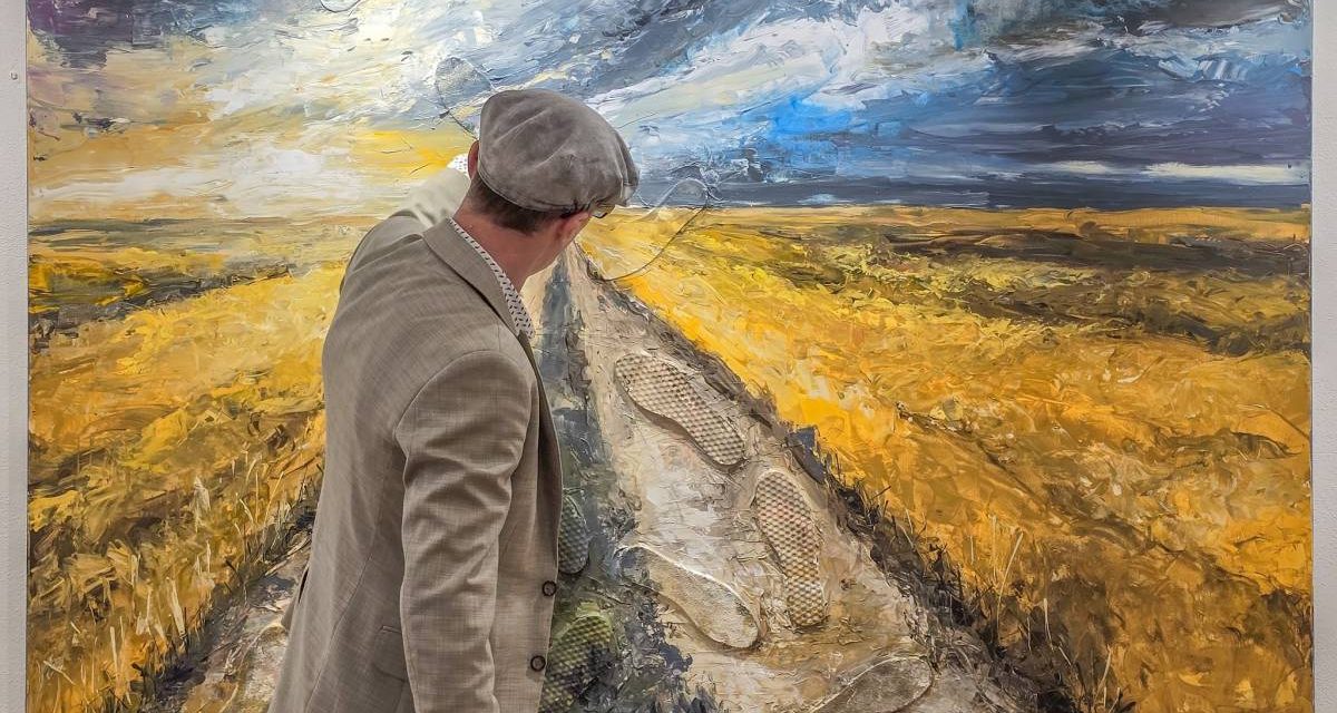 Expoziție de pictură Maia Truțulescu „Urme și deveniri. Pași spre sens” @ Centrul Cultural Școala Pittner Reșița