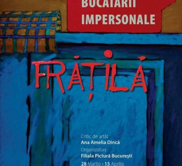 Expoziție Marius Frățilă „Bucătării impersonale” @ Centrul Artelor Vizuale Galeria „Căminul Artei”, București