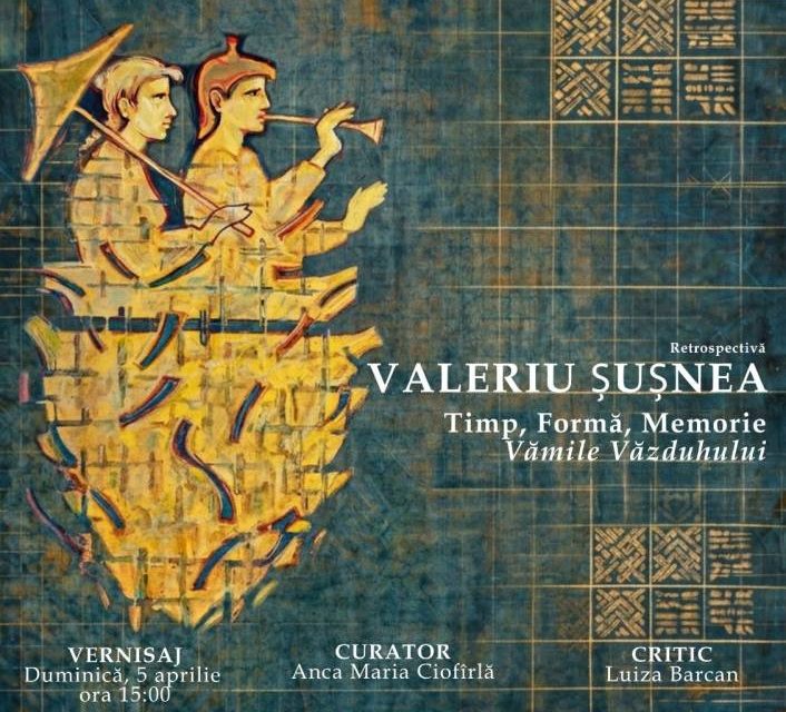 Expoziție retrospectivă de pictură și grafică Valeriu Șușnea „Timp, Formă, Memorie – Vămile văzduhului” @ Centrul Cultural „Palatele Brâncovenești”, Mogoșoaia