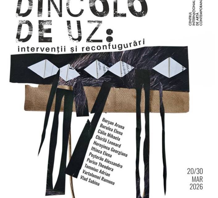 Expoziție „Dincolo de uz: intervenții și reconfigurări” @ Centrul Internațional de Artă Contemporană „Baia Turcească” din Iași