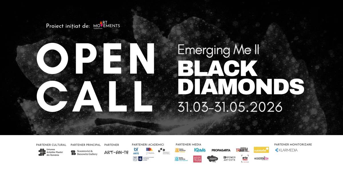 Art Movements Foundation lansează apelul pentru Emerging Me II: Black Diamonds, ediția a doua a concursului de pictură emergentă