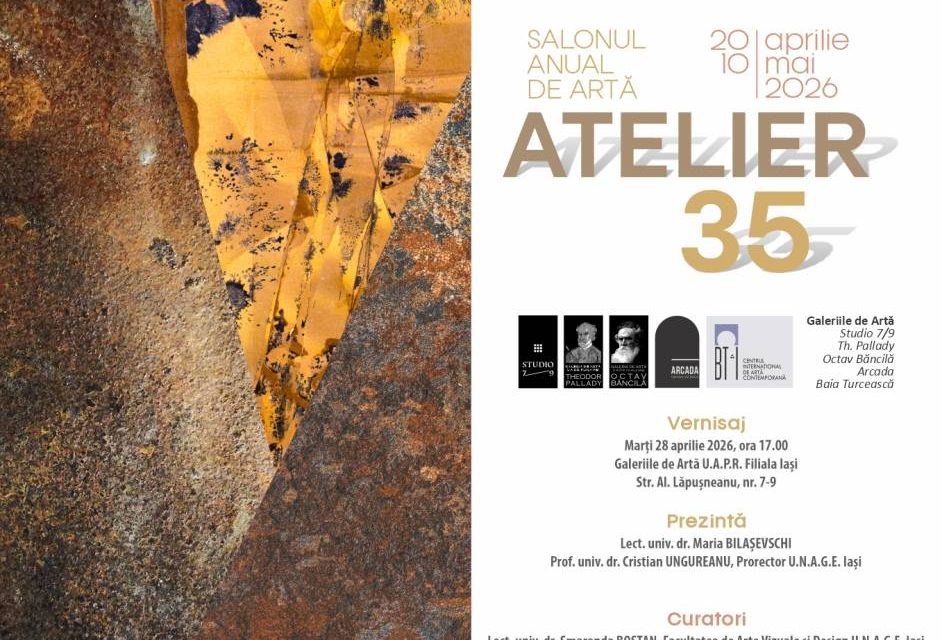 Expoziția de artă vizuală Salonul anual de artă „ATELIER 35” – 2026