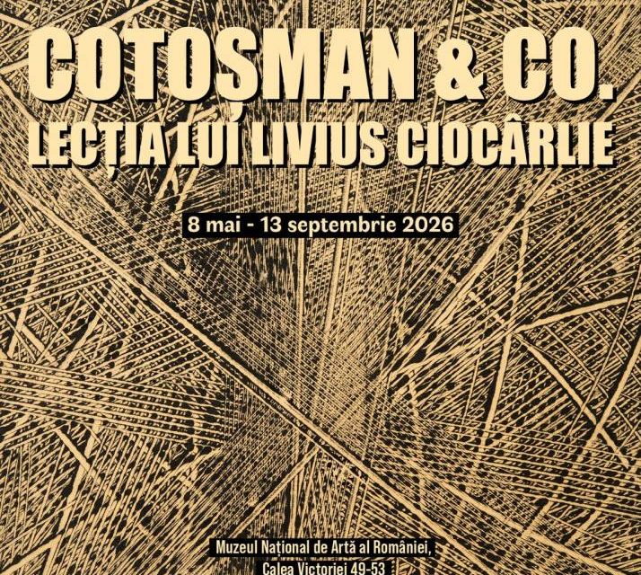 Expoziția „Cotoșman & co. Lecția lui Livius Ciocârlie” @ Muzeul Național de Artă al României