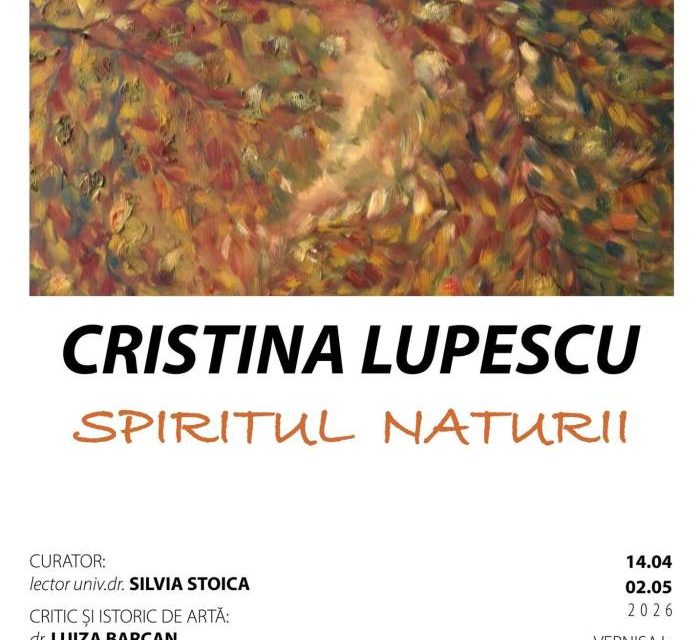 Expoziție personală Cristina Lupescu „Spiritul naturii” @ Muzeul Național al Literaturii Române