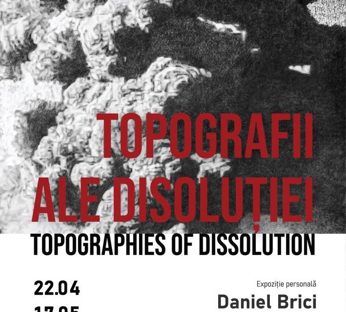 Expoziție personală Daniel Brici „Topografii ale disoluției / Topographies of Dissolution” @ Galeria Arcada – Muzeul Național de Artă Timișoara