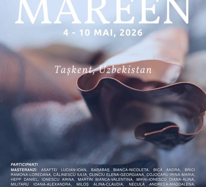 MAREEN – simboluri ale mării și metamorfoze vizuale @ Institutul Național de Artă și Design „Kamoliddin Behzod” din Tașkent, Uzbekistan