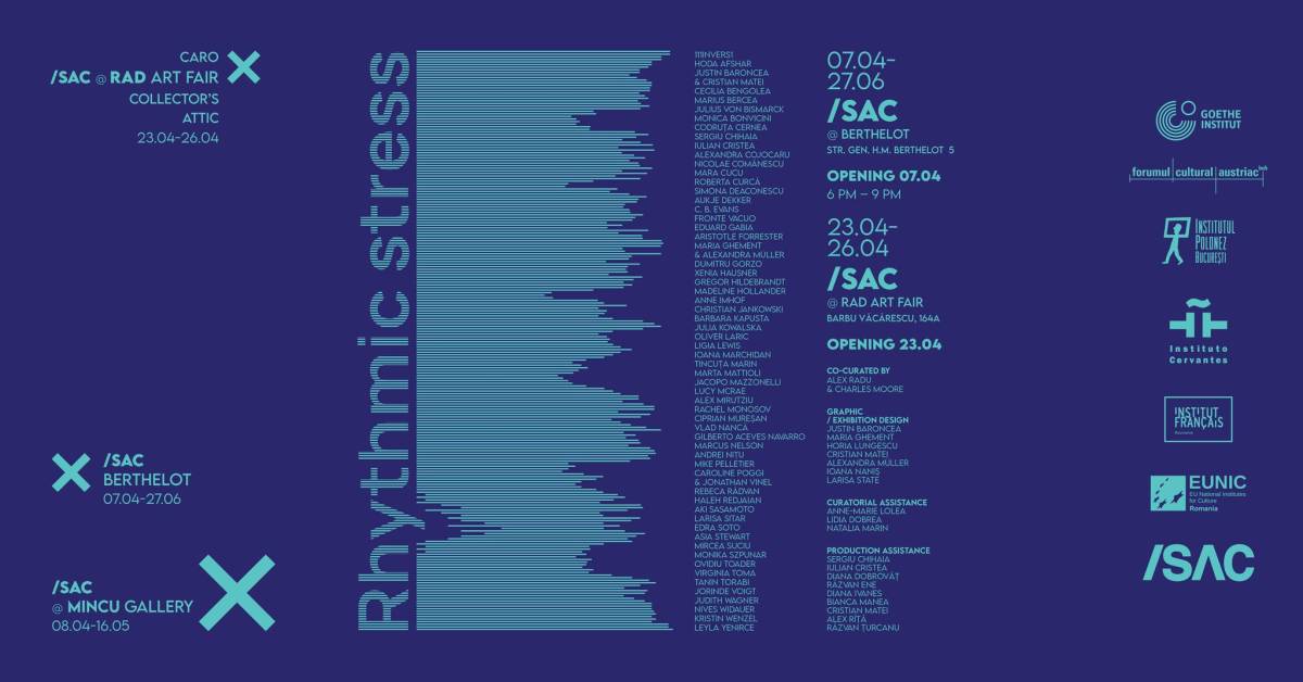 „Tensiuni în ritm” 07.04 /SAC @ BERTHELOT & 08.04 /SAC @ MINCU GALLERY
