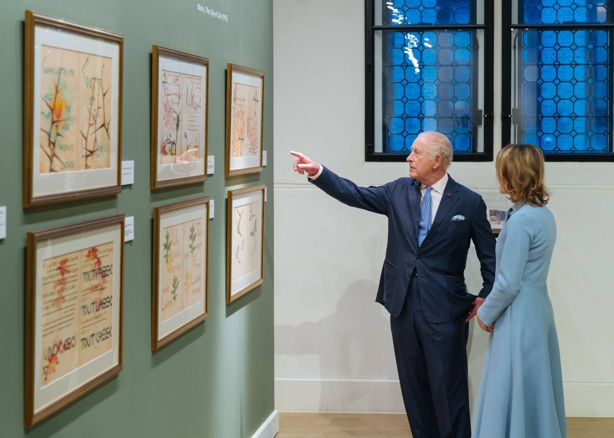 Vizita MS Regele Charles III la expoziția Maria Regina Artista_Garrison Chapel Londra 2025