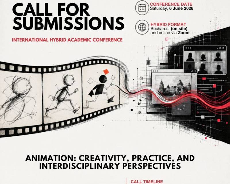 ABIFF – Animation Bucharest International Film Festival #6 lansează apelul pentru conferință academică „Animation: Creativity, Practice, and Interdisciplinary Perspectives”