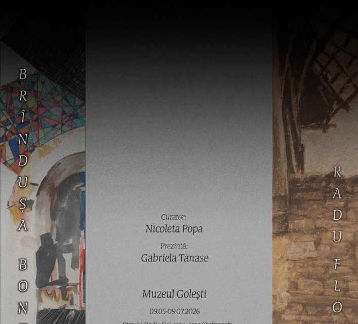 Expoziție de pictură Brîndușa Bontea şi Radu Florea „Manuscrise solare” @ Sala de Artă Contemporană a Muzeului Golești