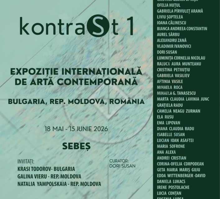 Expoziție Internațională de Artă Contemporană „kontraSt 1” @ Primăria Municipiului Sebeș