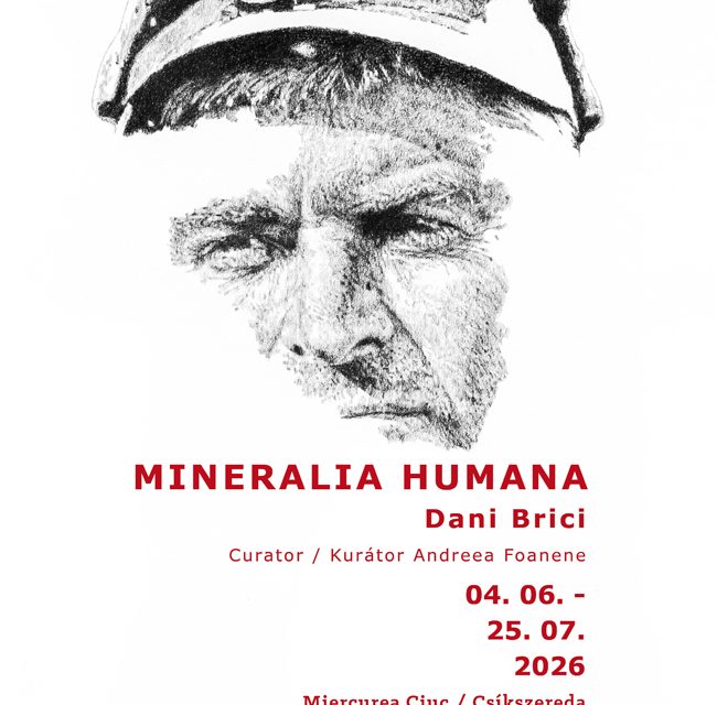 Expoziție personală Daniel Brici „Mineralia Humana – Memoria chipurilor” @ Galeria Új Kriterion, Miercurea Ciuc