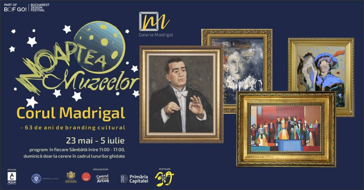 Galeria Madrigal la Noaptea Muzeelor, 63 de ani de branding cultural Madrigal